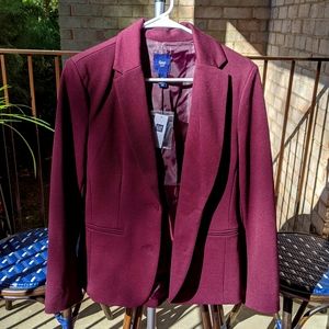 Beautiful Maroon/purple Gap blazer